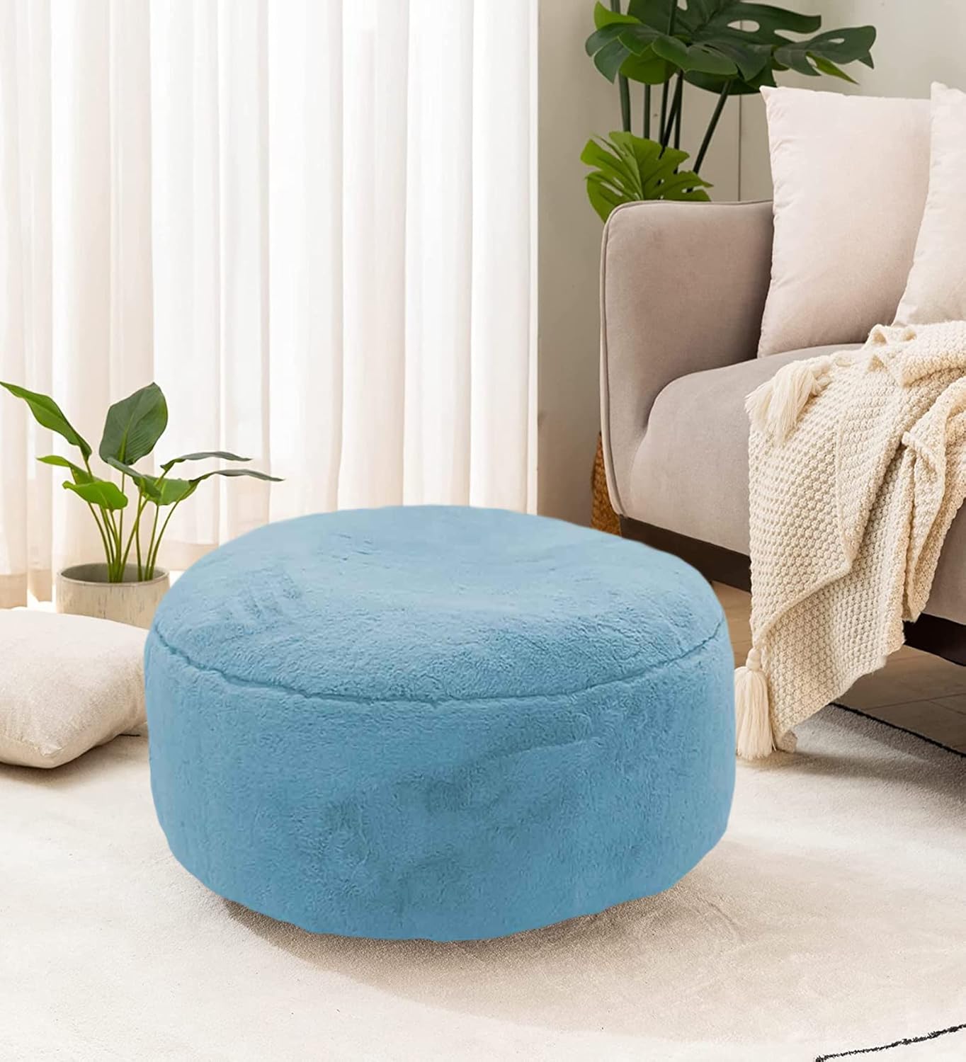 Tyler Comfy Round Ottoman