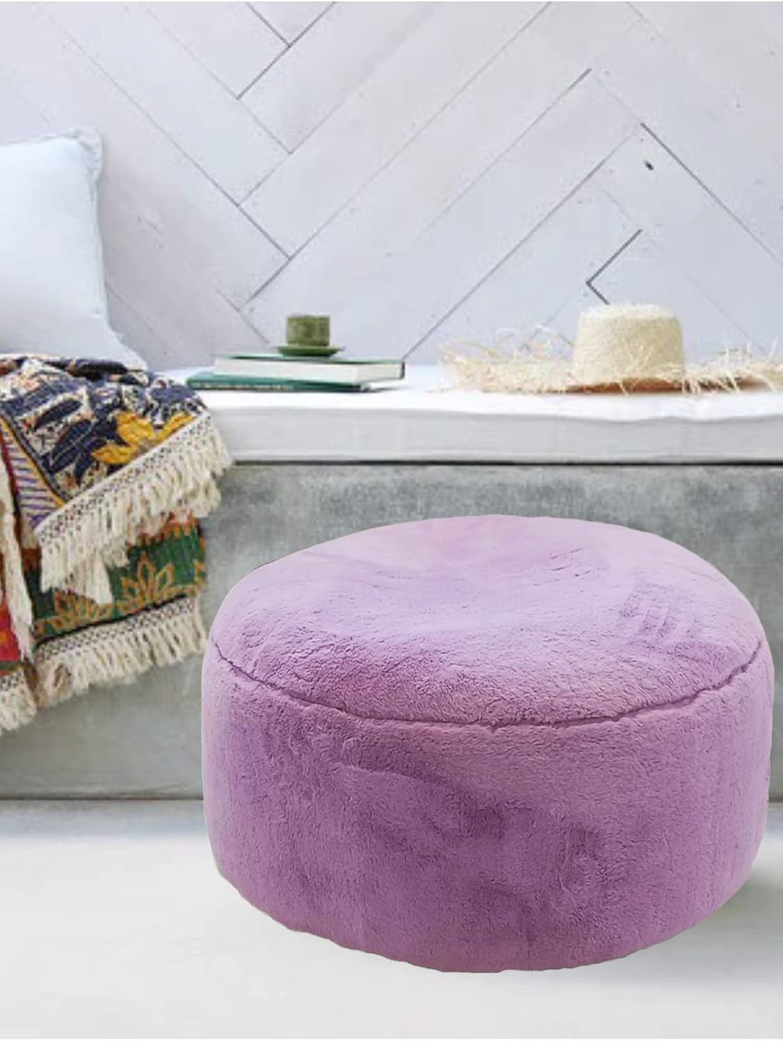 Tyler Comfy Round Ottoman