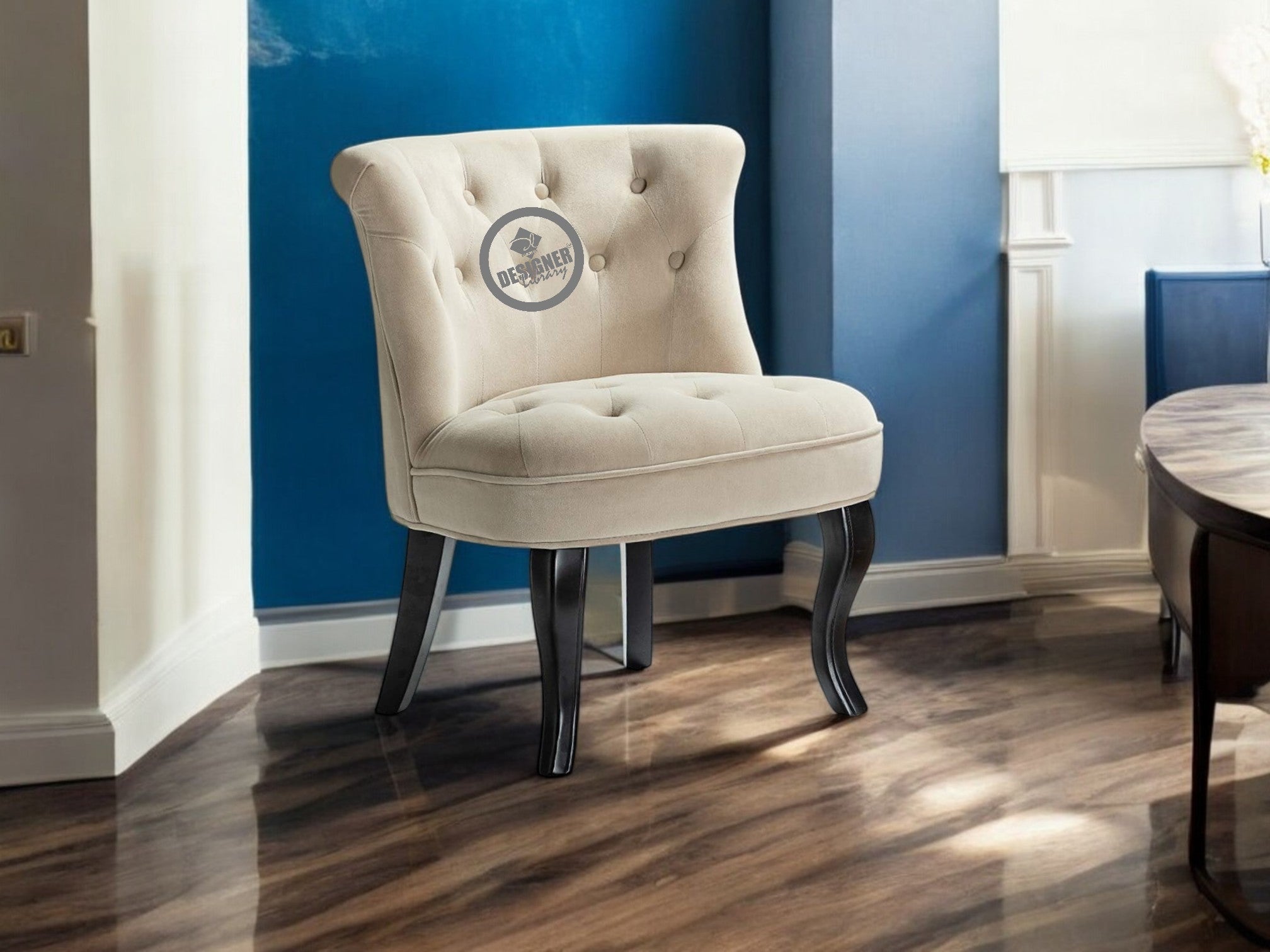 Selma Velvet Accent Chair