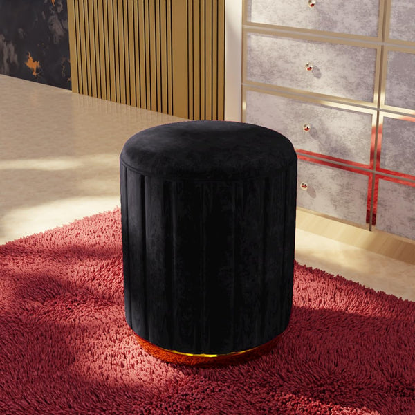 Stella Comfy Velvet Ottoman