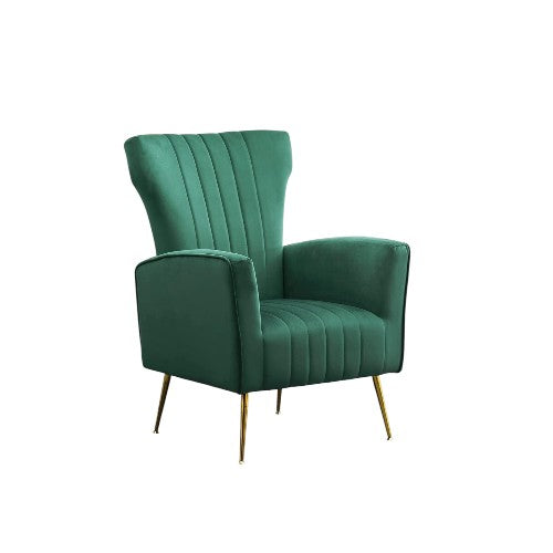 Stafford Velvet Accent Chair
