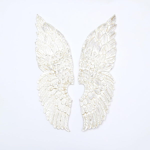 Samuel Decorative 2 Angel Wings(Antique White)