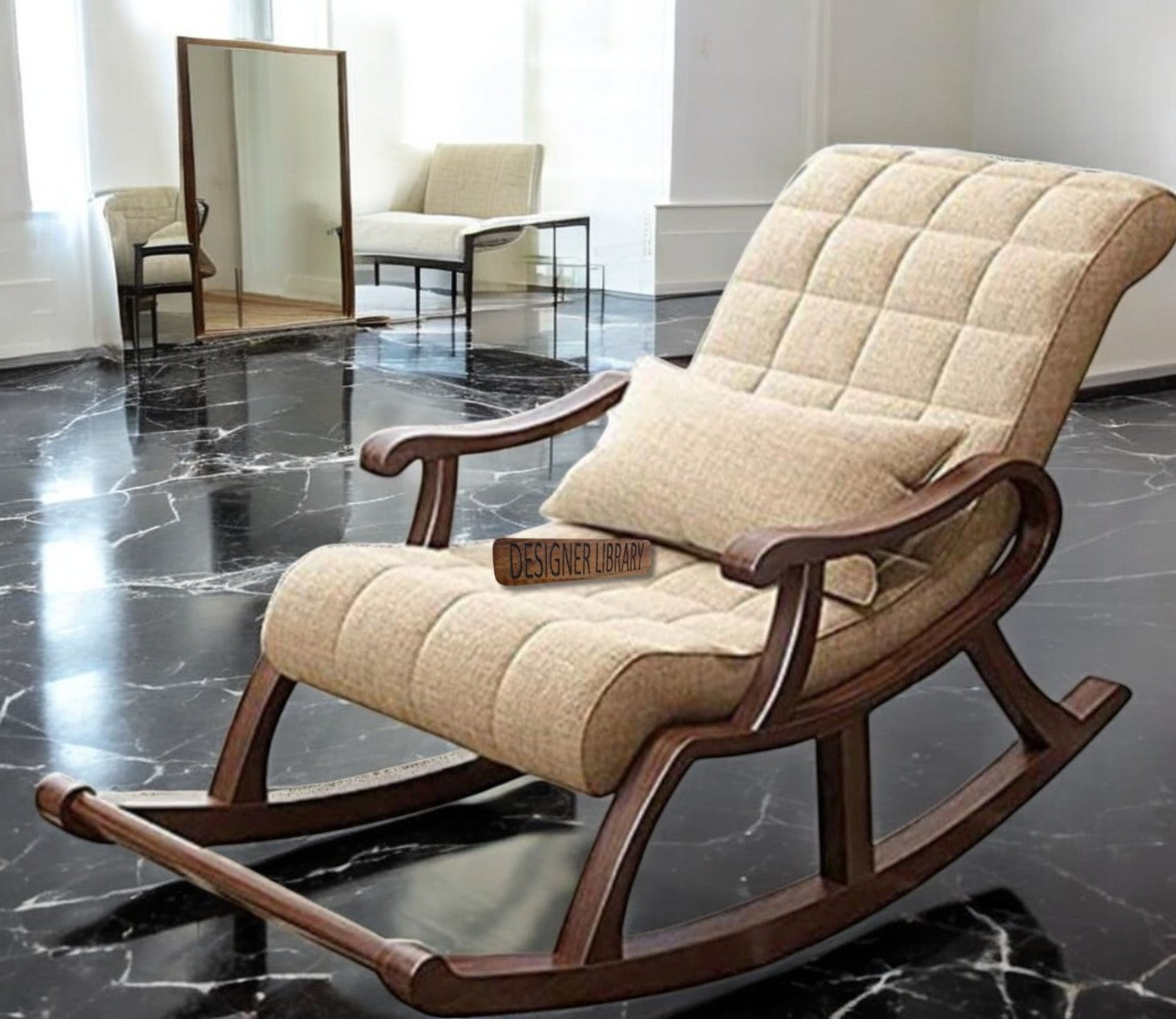 Joshua Wooden Rocking Chair