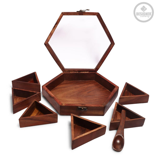 Cypress 6 container Masala Box