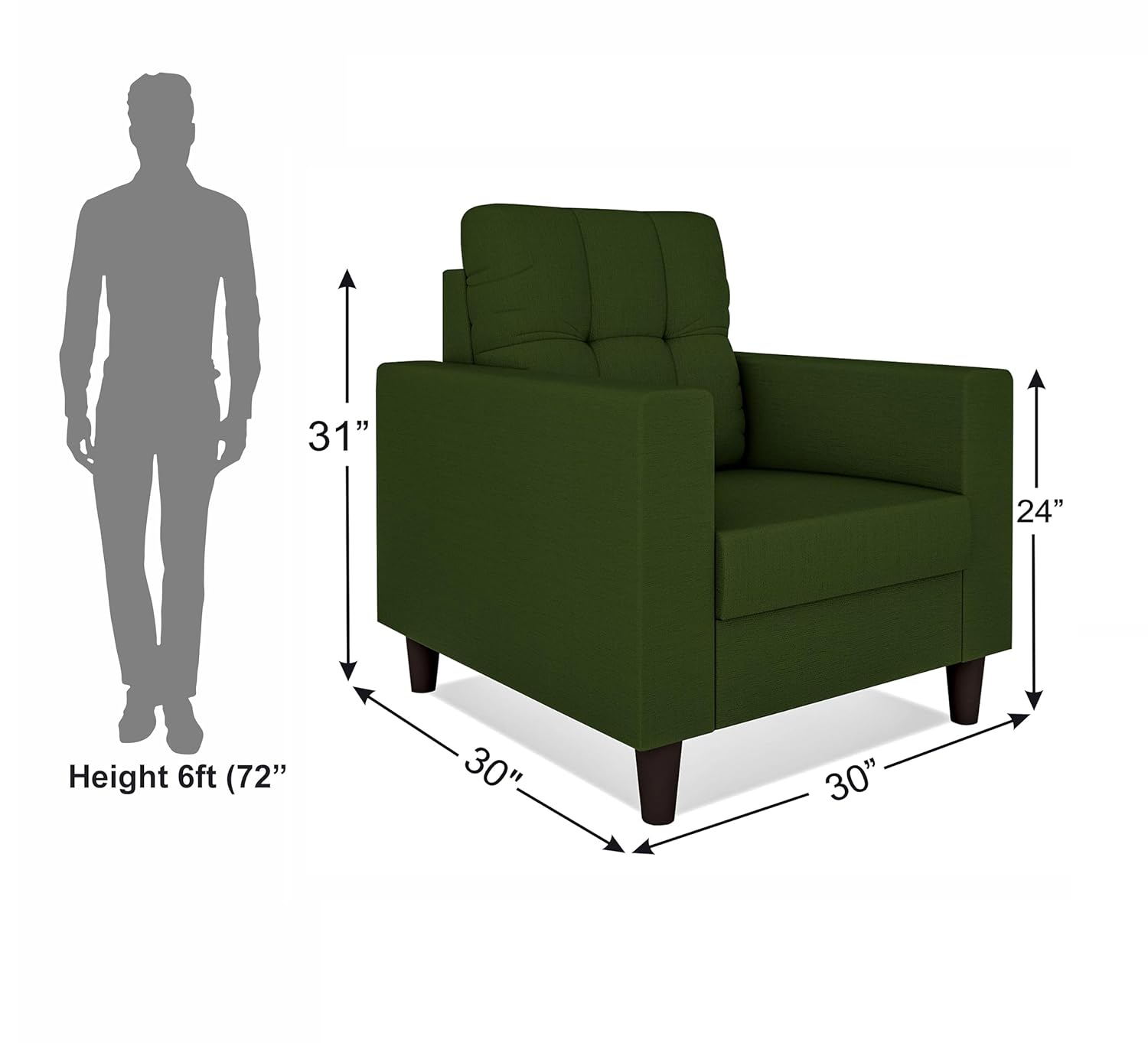 Seraphine 1 Seater Sofa