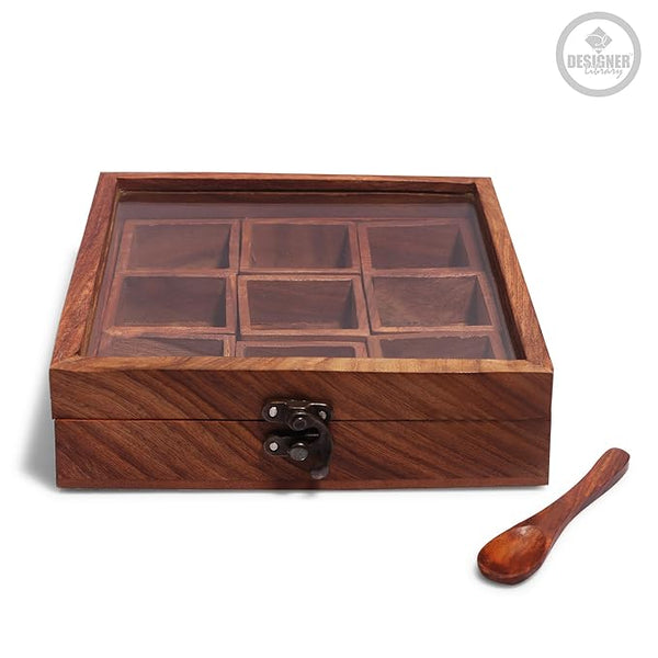 Herb Haven 9 Container Masala box