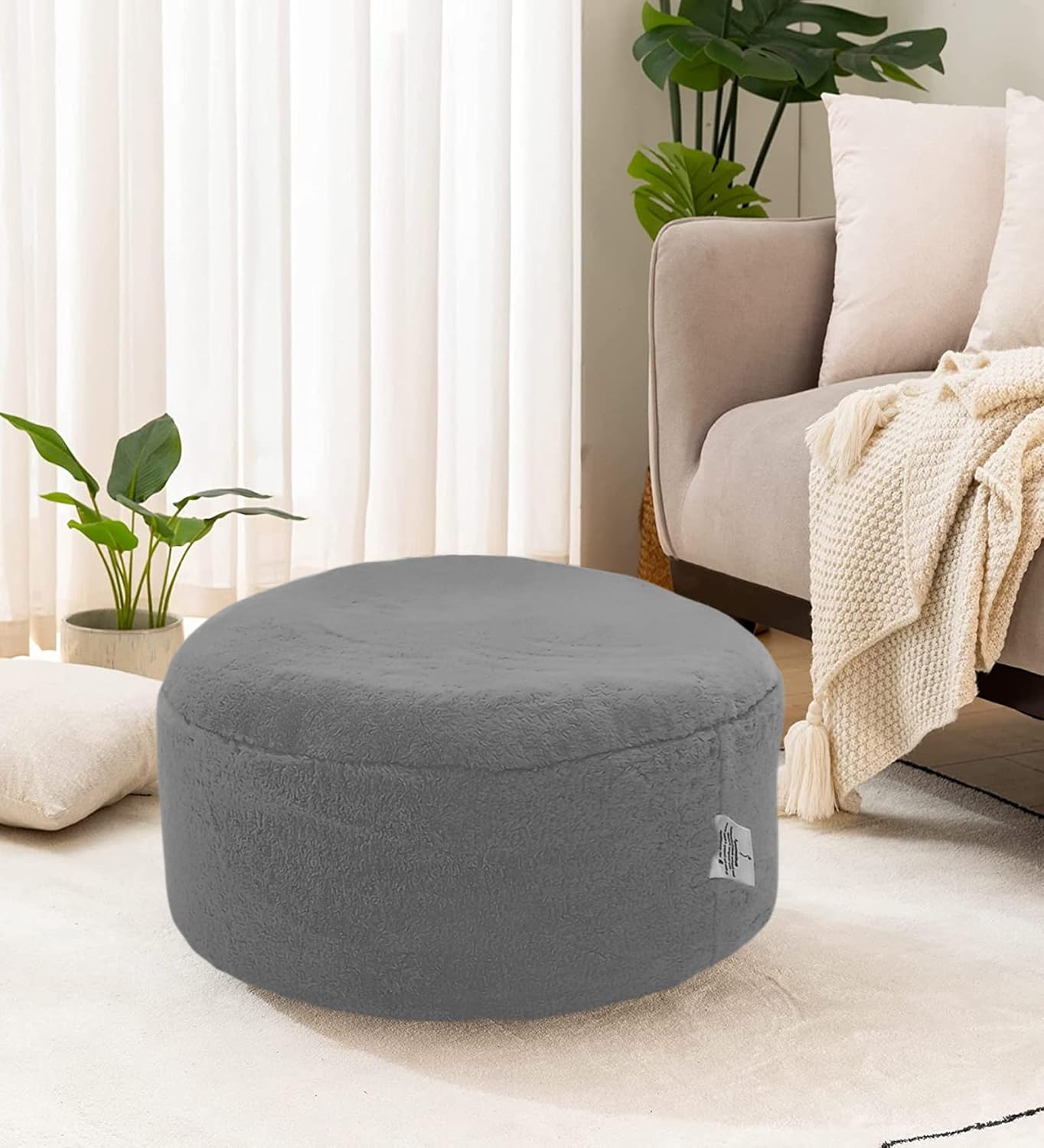 Tyler Comfy Round Ottoman