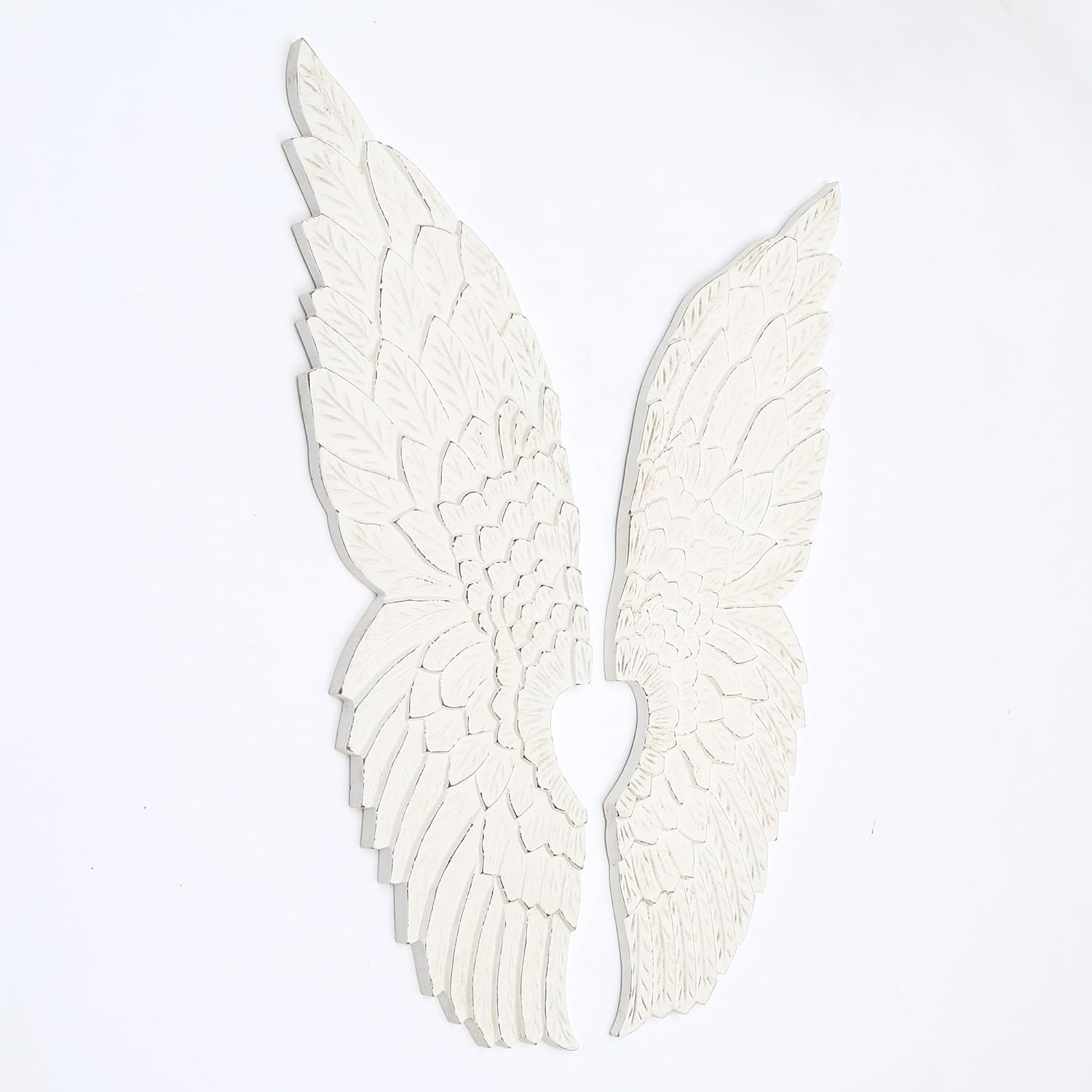 Samuel Decorative 2 Angel Wings(Antique White)