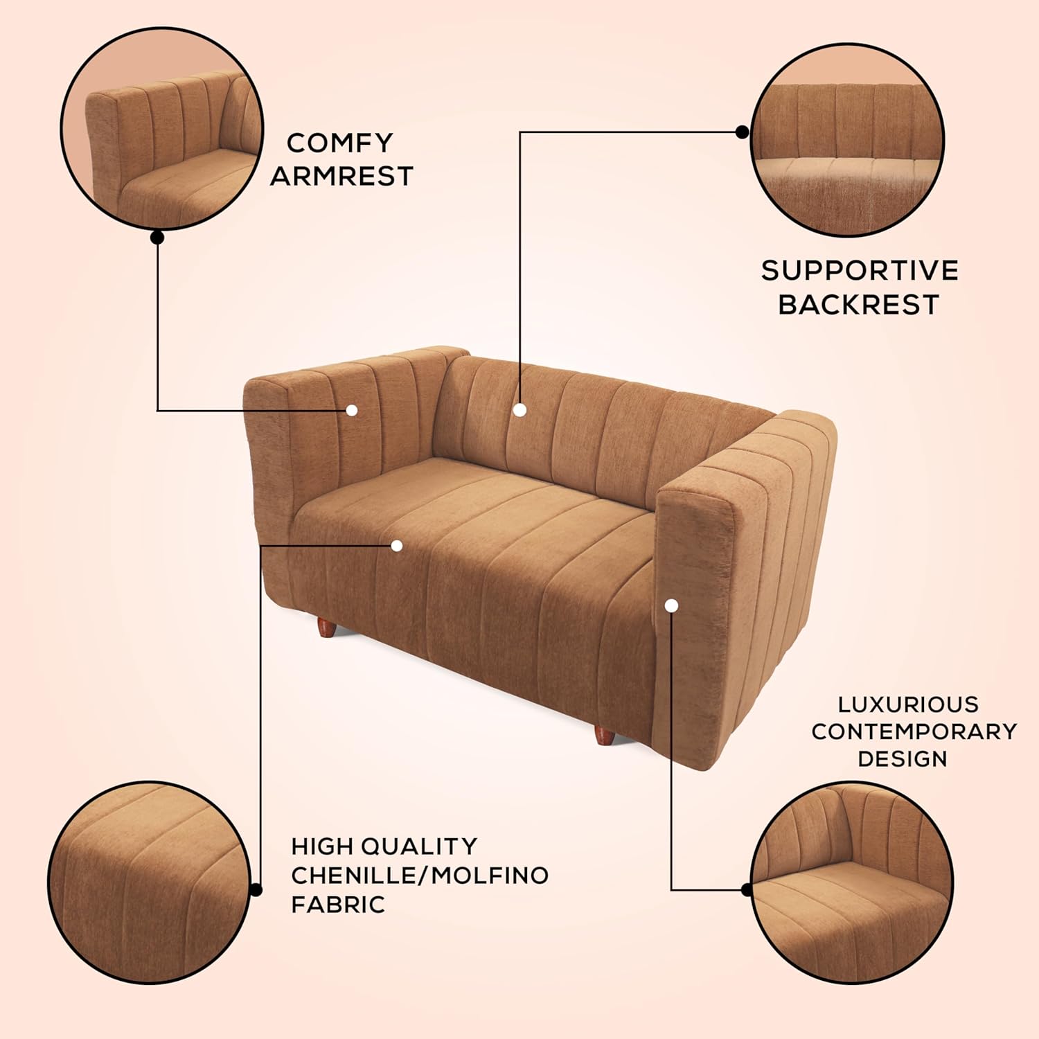 Jaxon 2 Seater Sofa