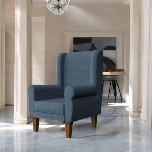 Caterina Wingback Chair with Armrests