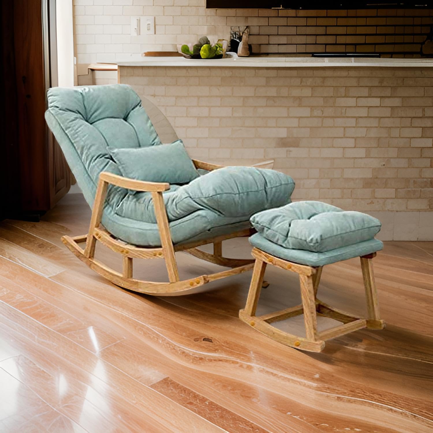 Aiden Wooden Rocking Chair