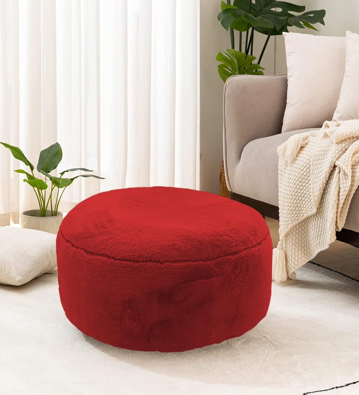 Tyler Comfy Round Ottoman