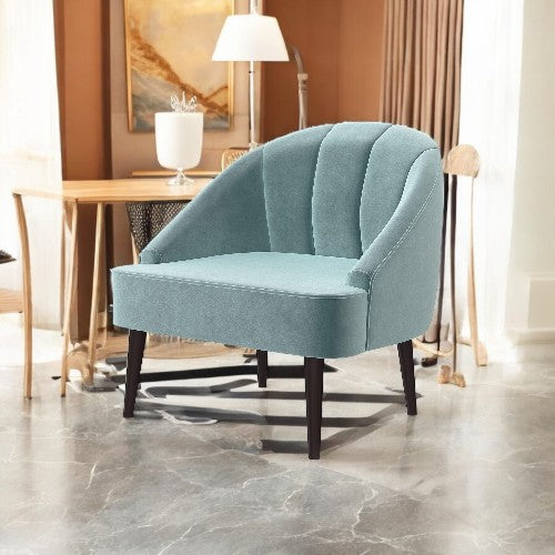 Zita Velvet Accent Chair