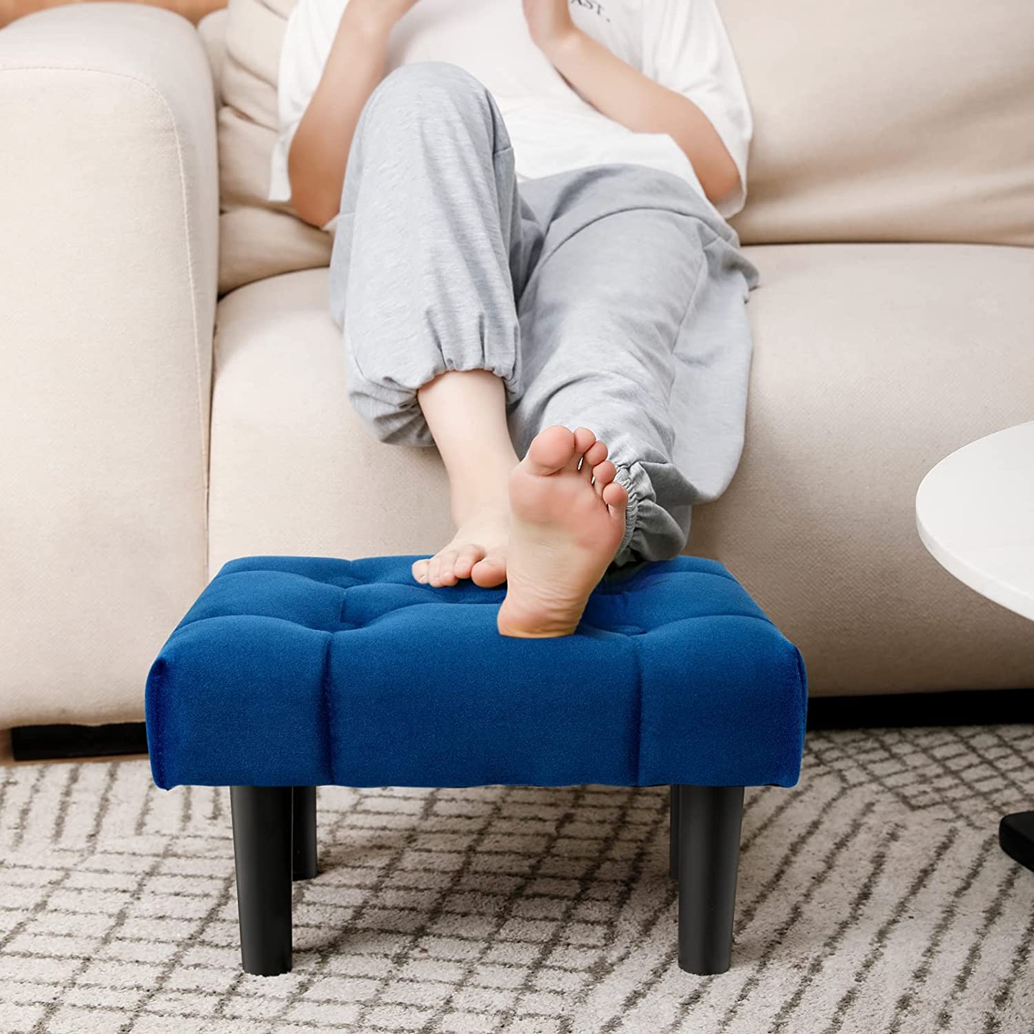 Noah Elegant Ottoman Stool