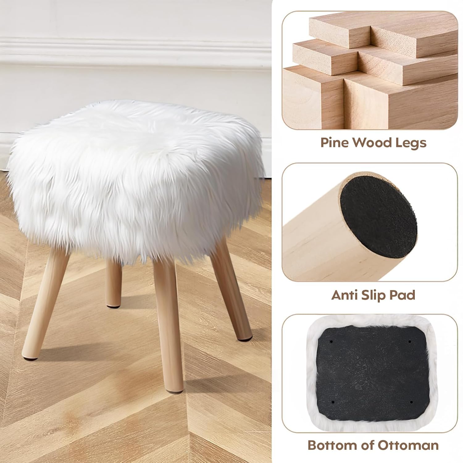 Wyatt Stylish Ottoman