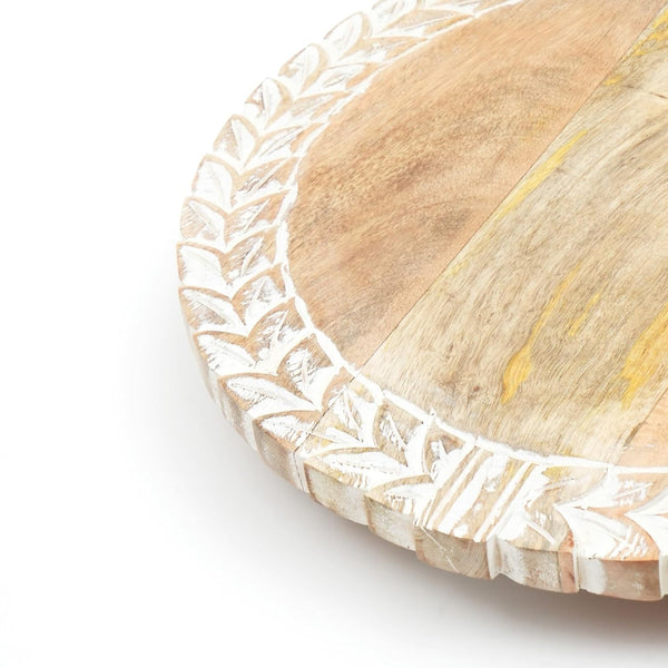 Nguyen Lazy Susan (Natural & White)