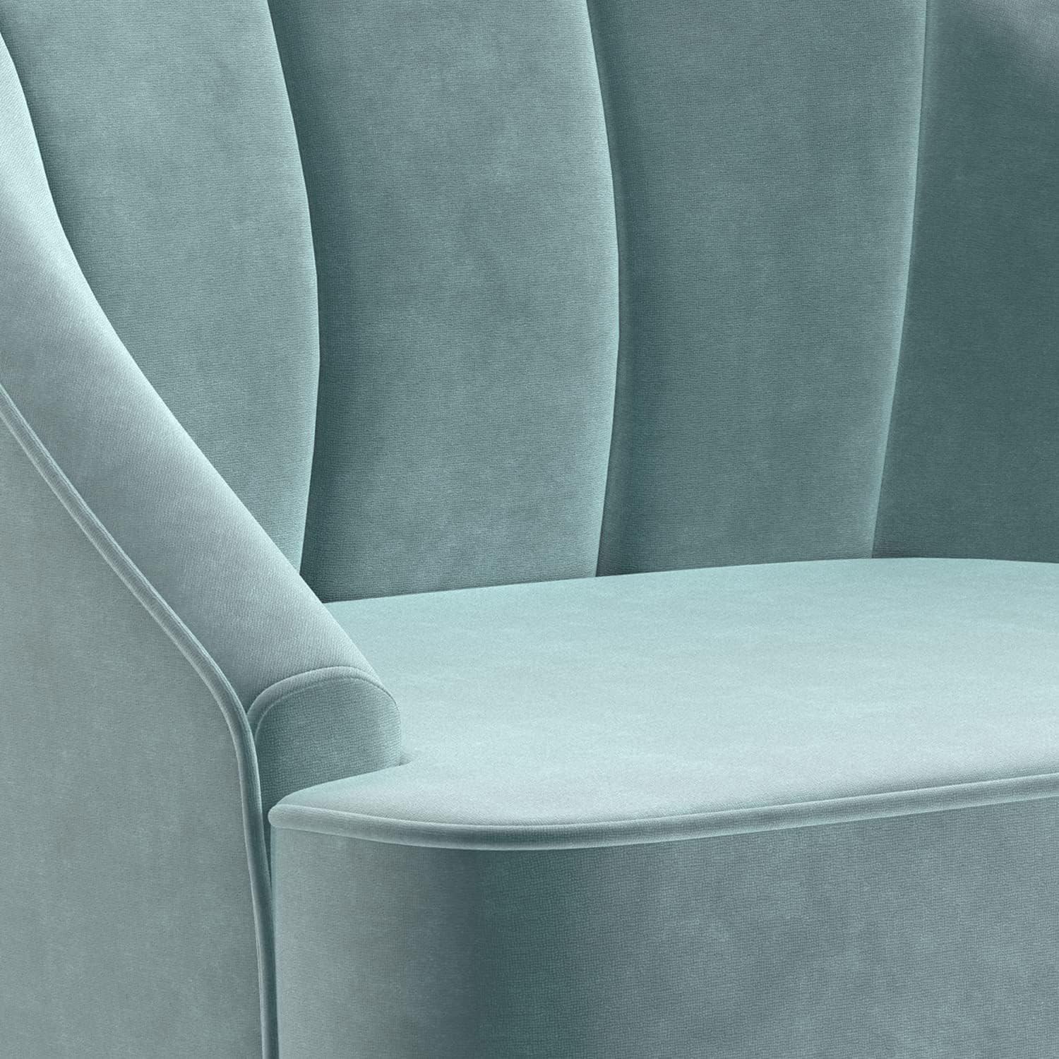 Zita Velvet Accent Chair