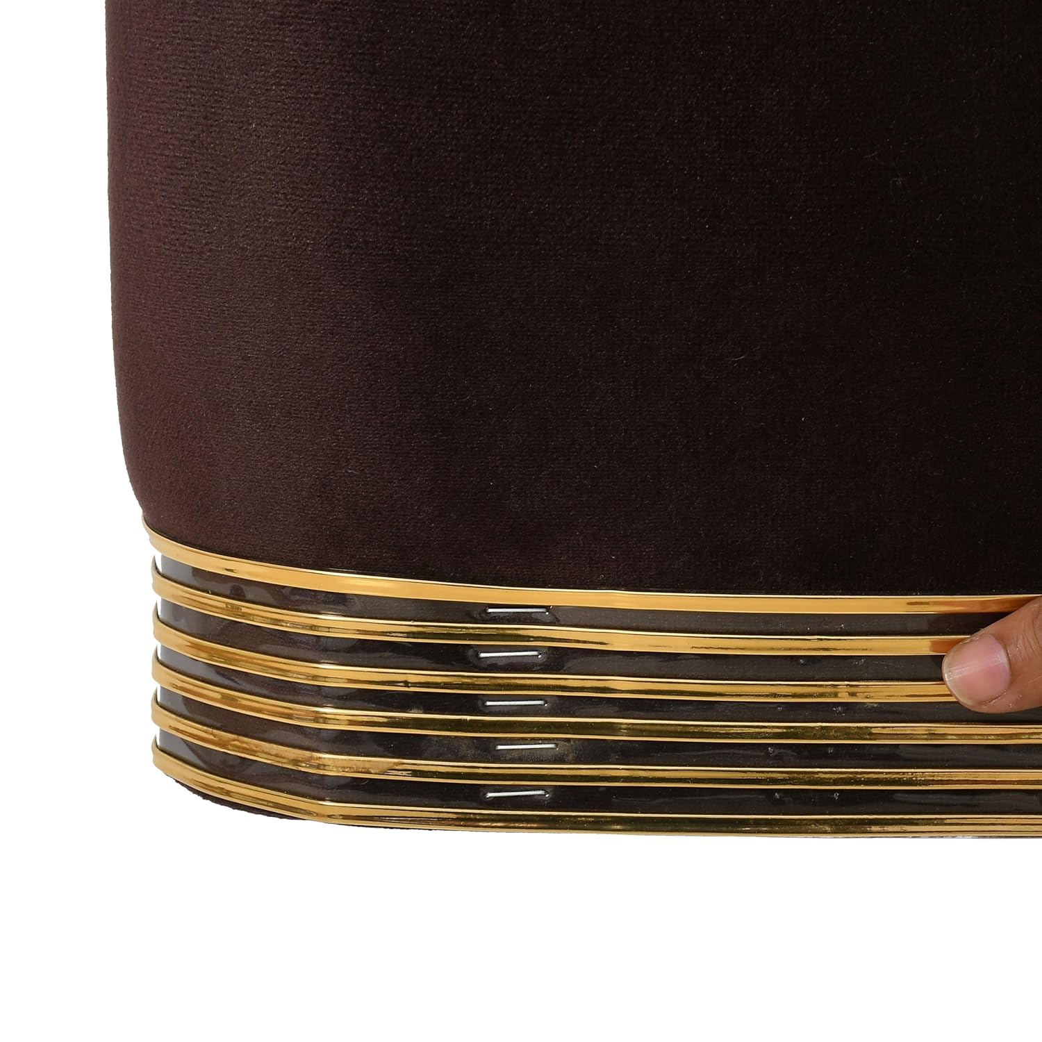 Madison Velvet Ottoman