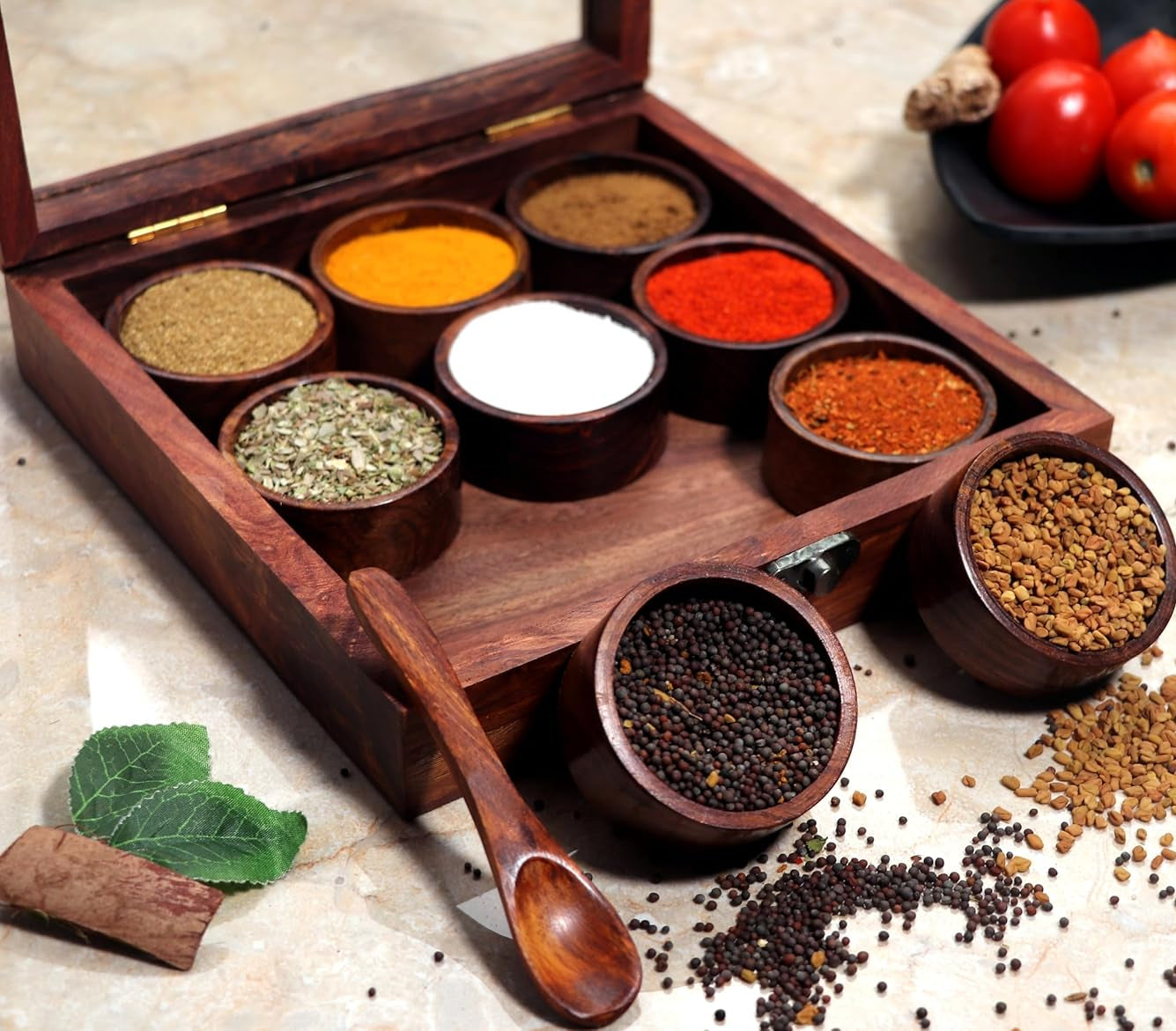 Zuri 9 Big Container Masala Box