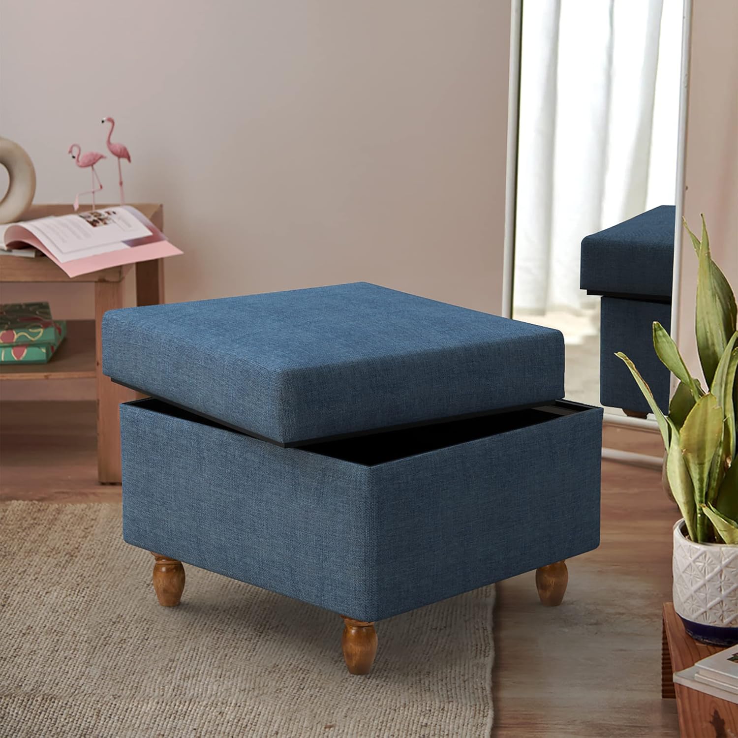 Elias Cozy and Comfy Ottoman