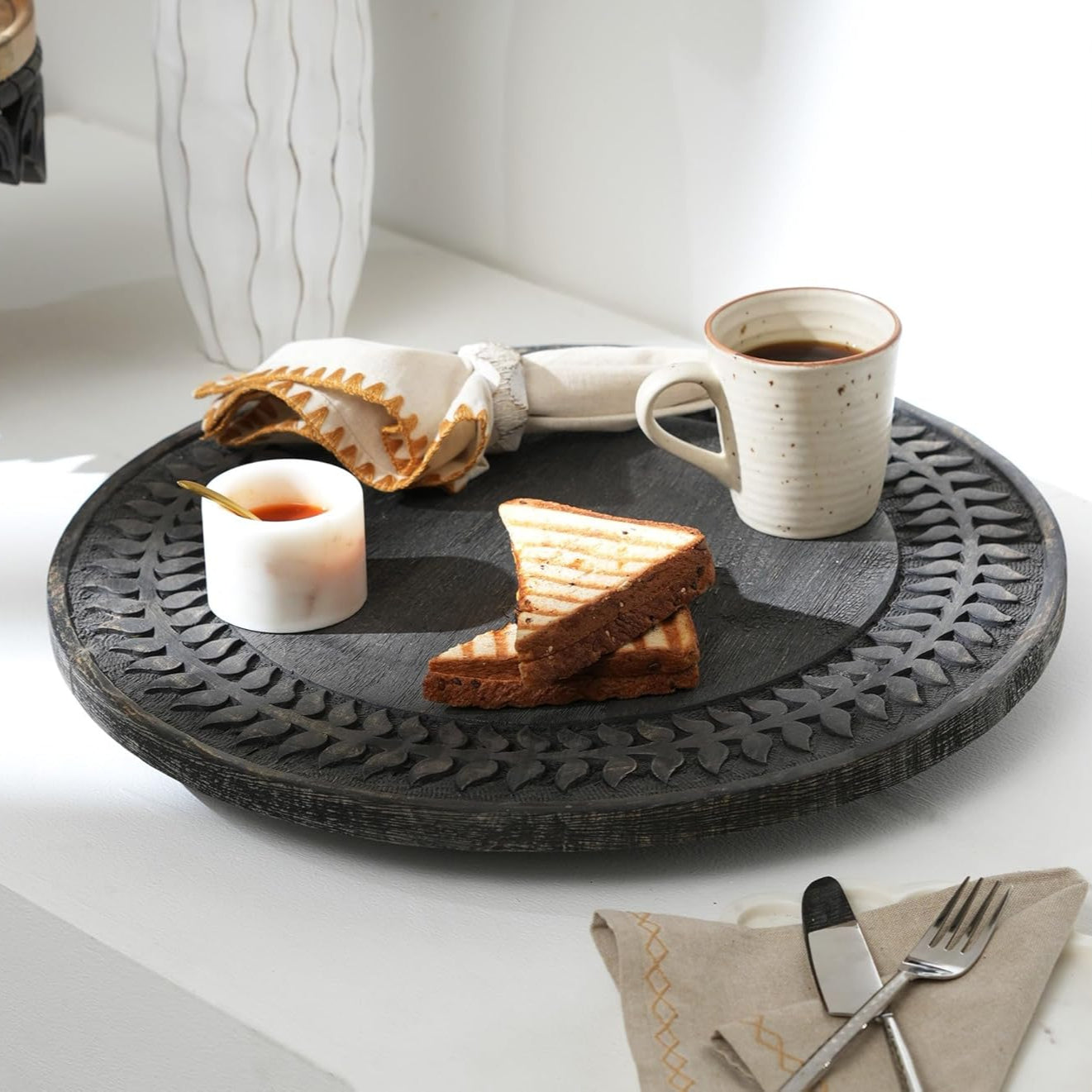 Rotating Serving Platter