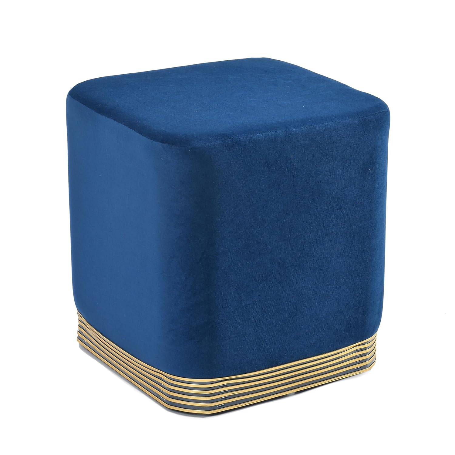 Madison Velvet Ottoman