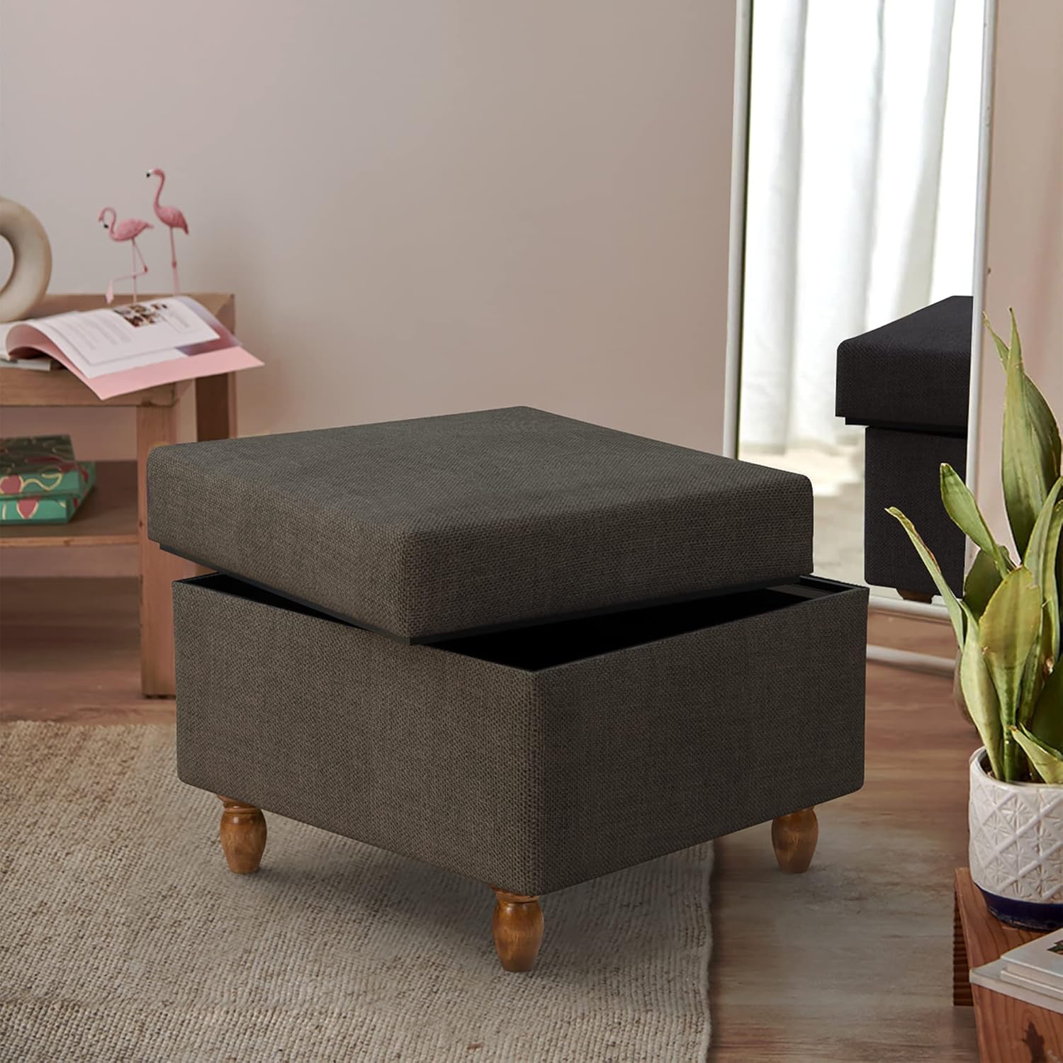 Elias Cozy and Comfy Ottoman