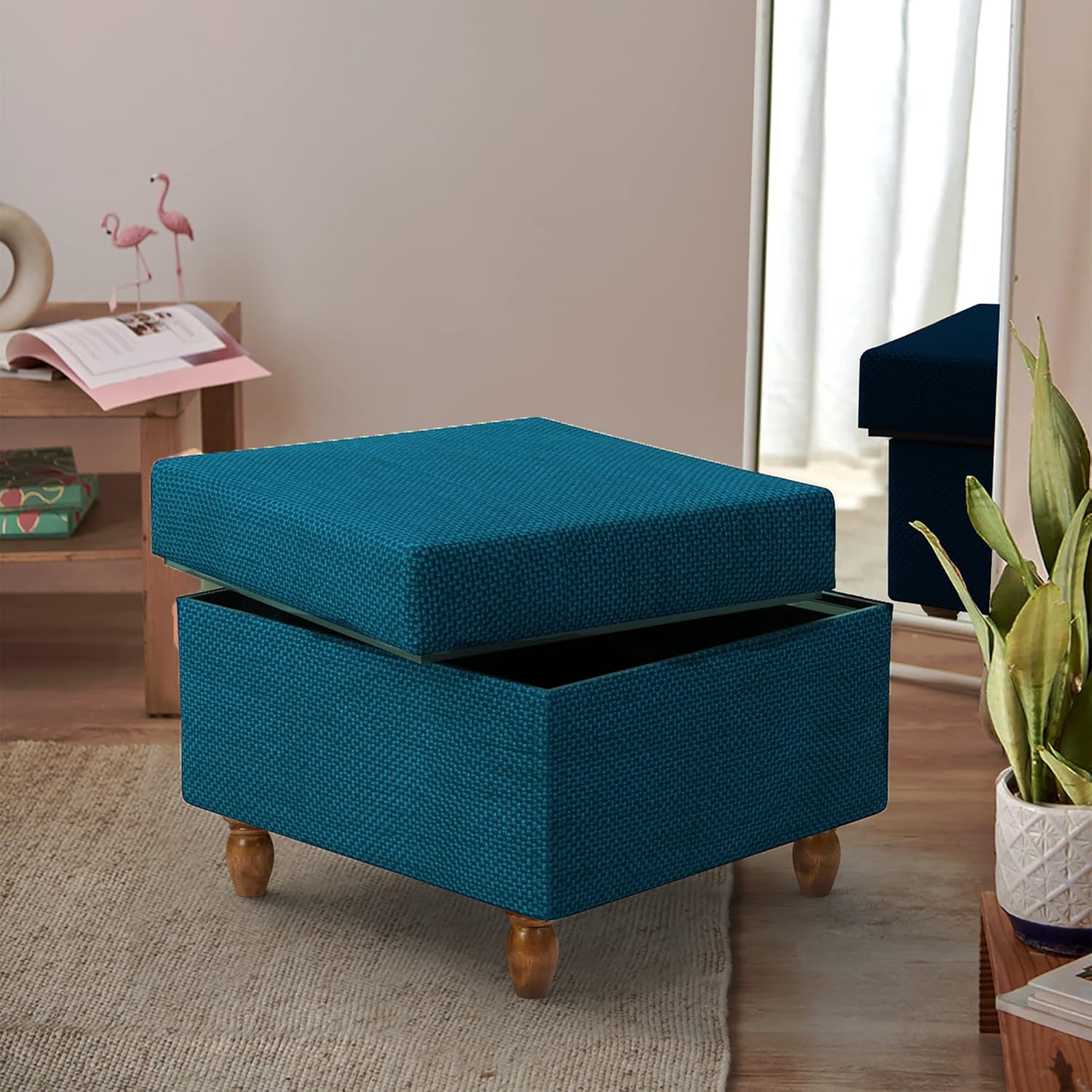 Elias Cozy and Comfy Ottoman