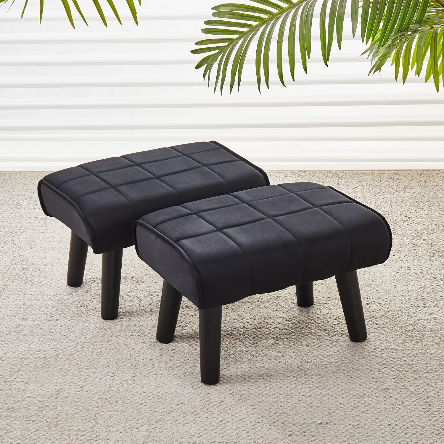 Aaron Cozy Ottoman Stool