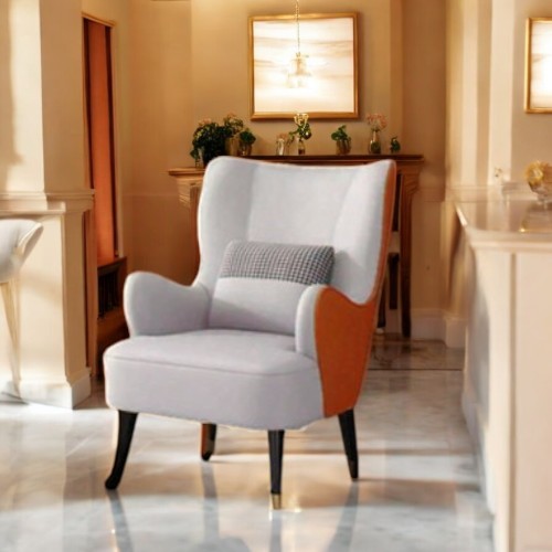 Heritage Oak Accent Chair