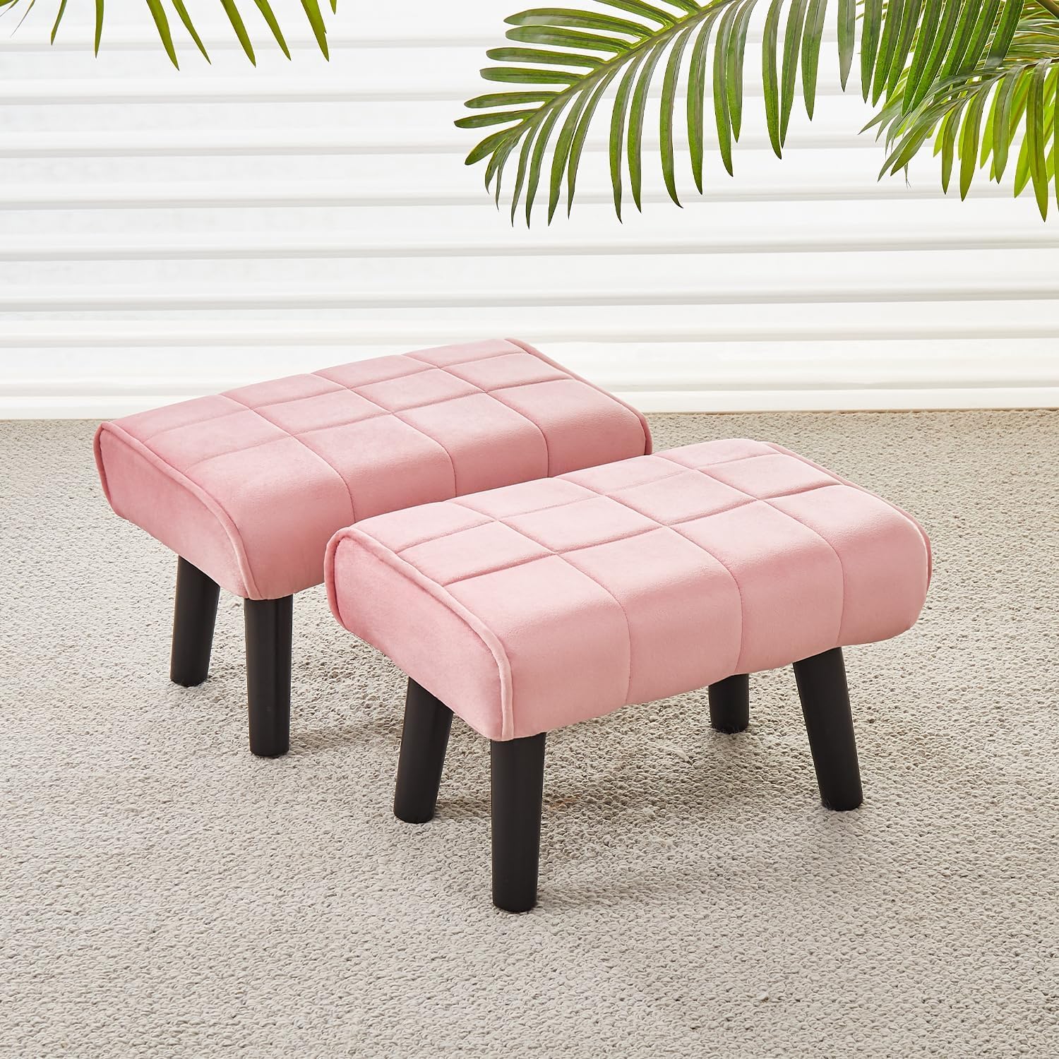 Aaron Cozy Ottoman Stool