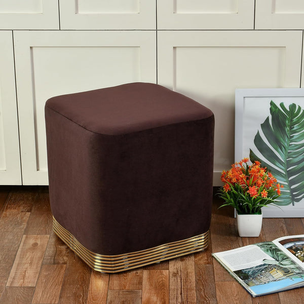 Madison Velvet Ottoman