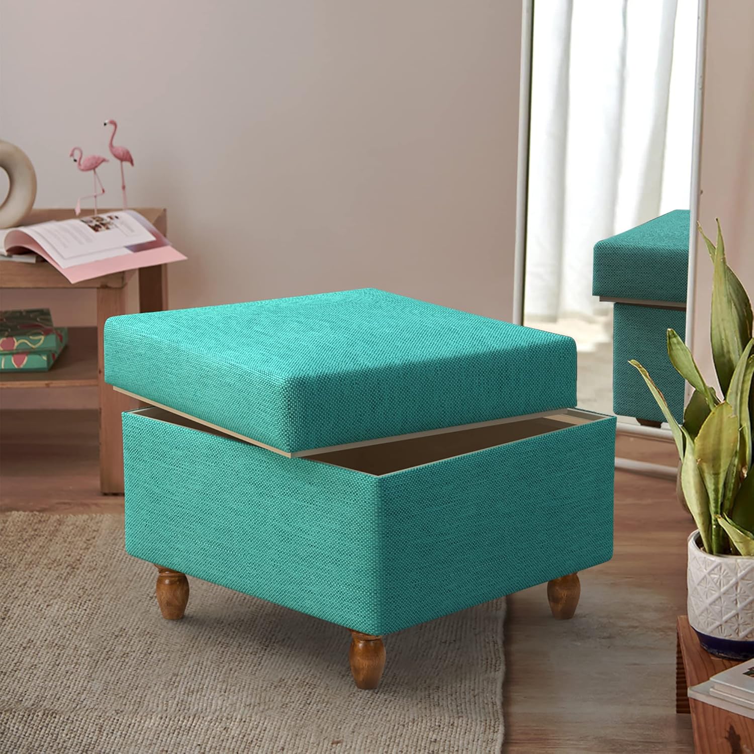 Elias Cozy and Comfy Ottoman