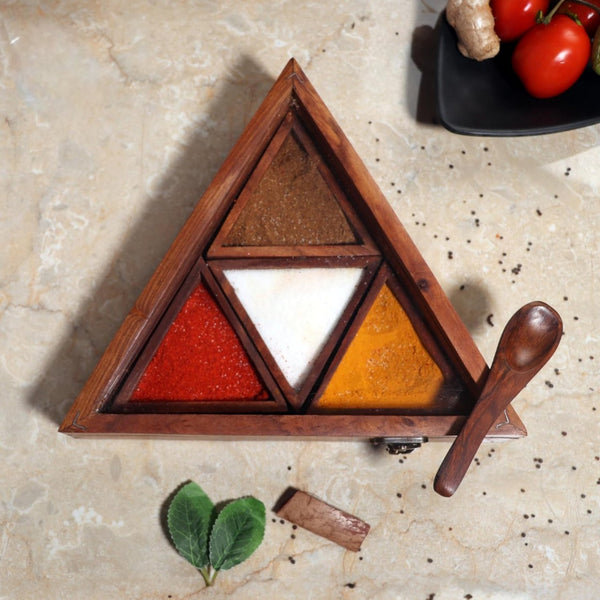 Aspen 4 Container Masala Box