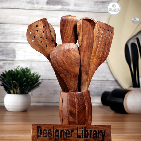 Spatula Set With Holder