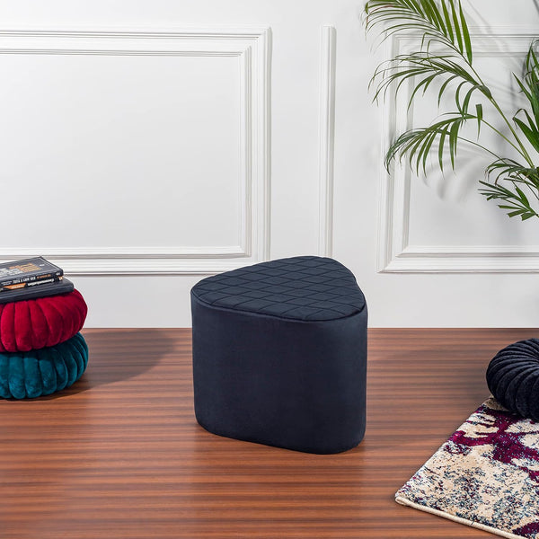Kevin Velvet Ottoman