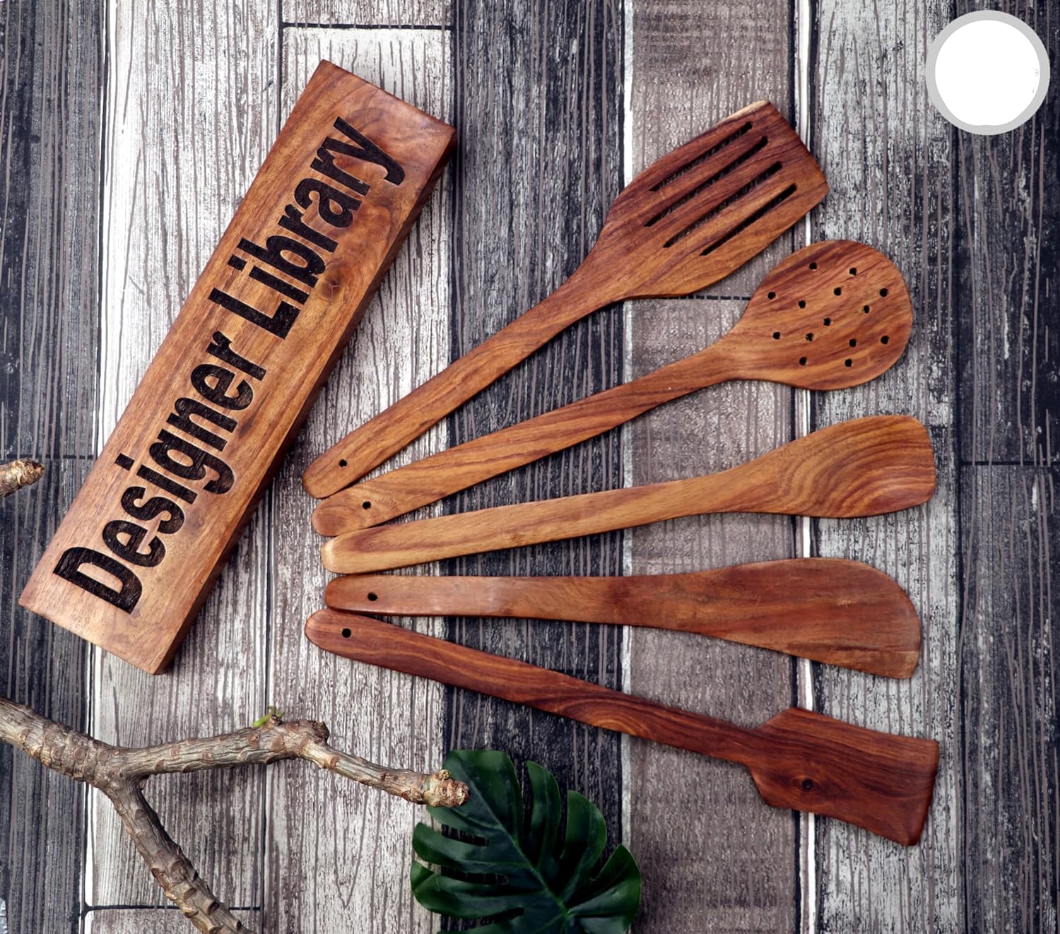 Monica Wooden Cooking Spoon