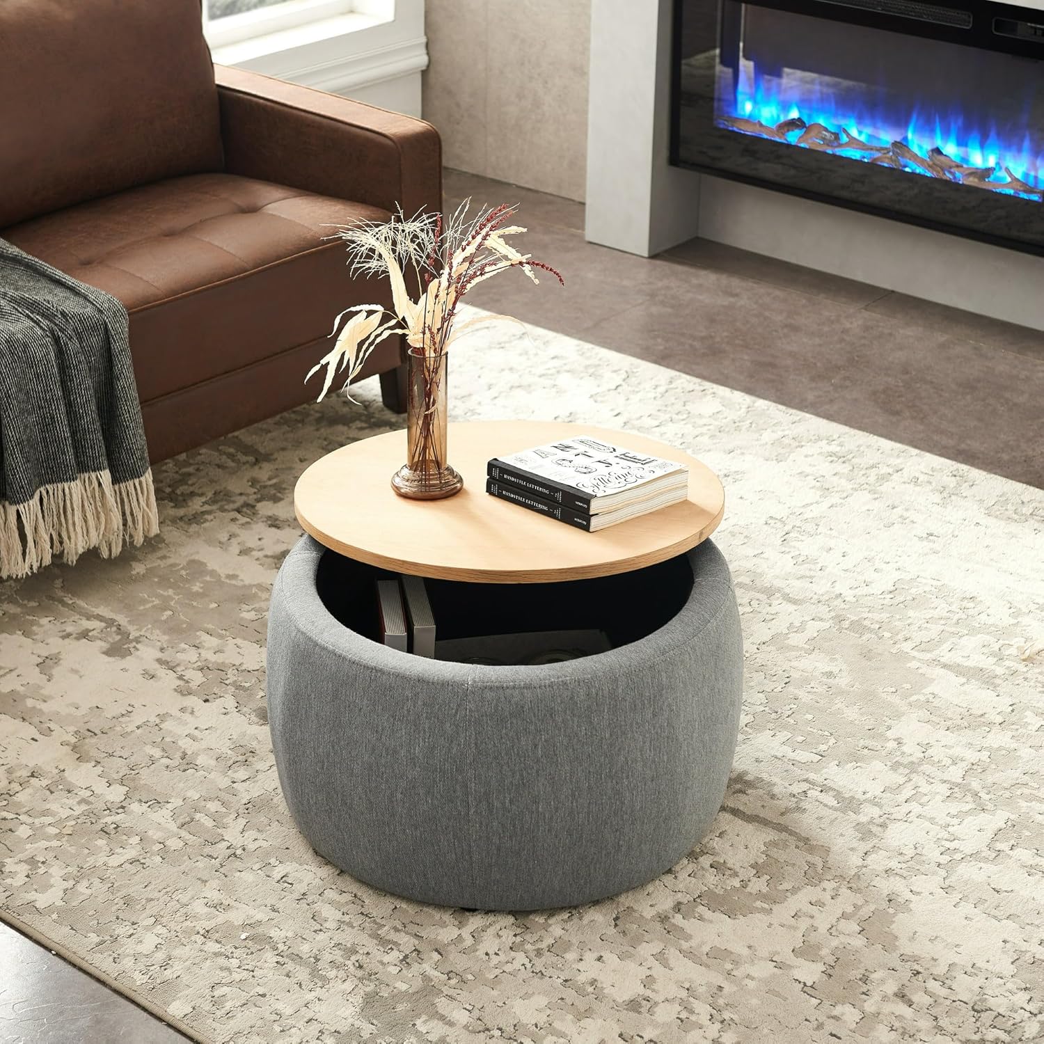 Sabine Modern Ottoman
