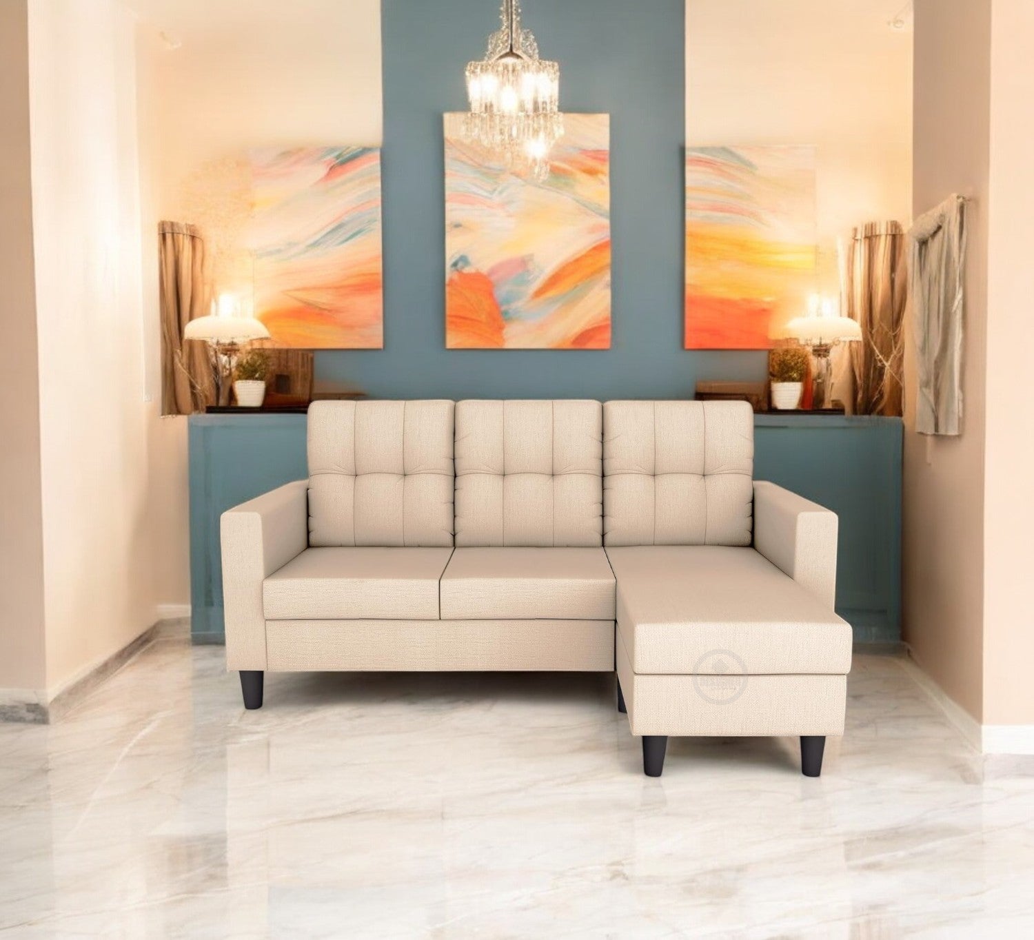 Arliana L-Shape Sofa