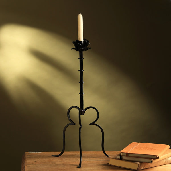 Hiroshi Iron Candle Holder