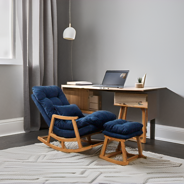 Aiden Wooden Rocking Chair