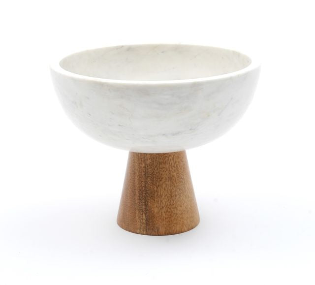 Red Marble Bowl