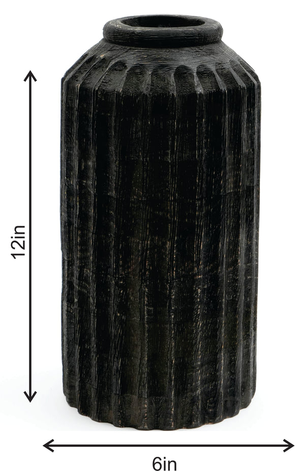 Fred Handmade Mango Wood Flower Vase