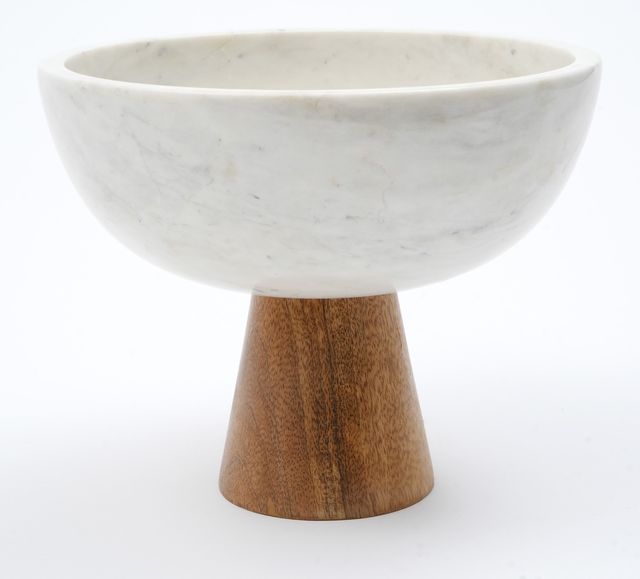 Red Marble Bowl