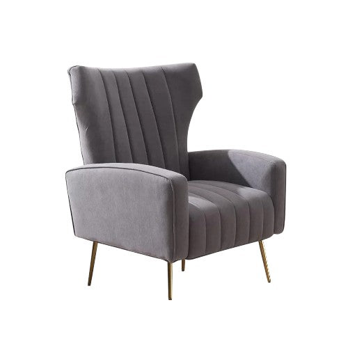 Stafford Velvet Accent Chair