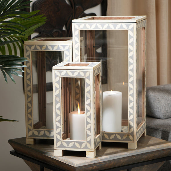 Ramirez Decorative Lantern (Grey)