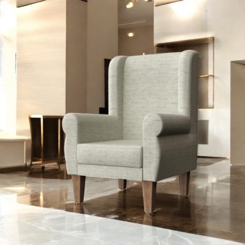 Caterina Wingback Chair with Armrests
