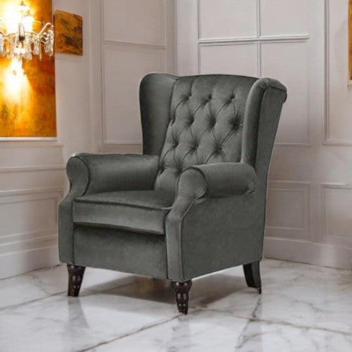 Beleza Tufted Wing Chair