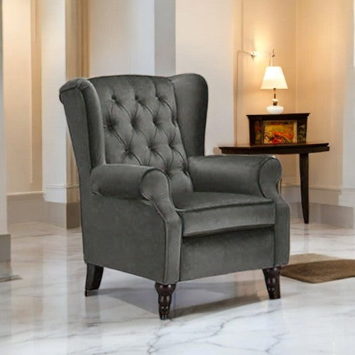 Beleza Tufted Wing Chair