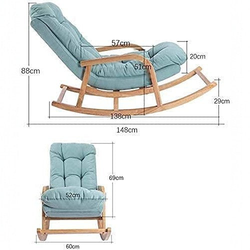 Evelyn Sleek Rocking Chair